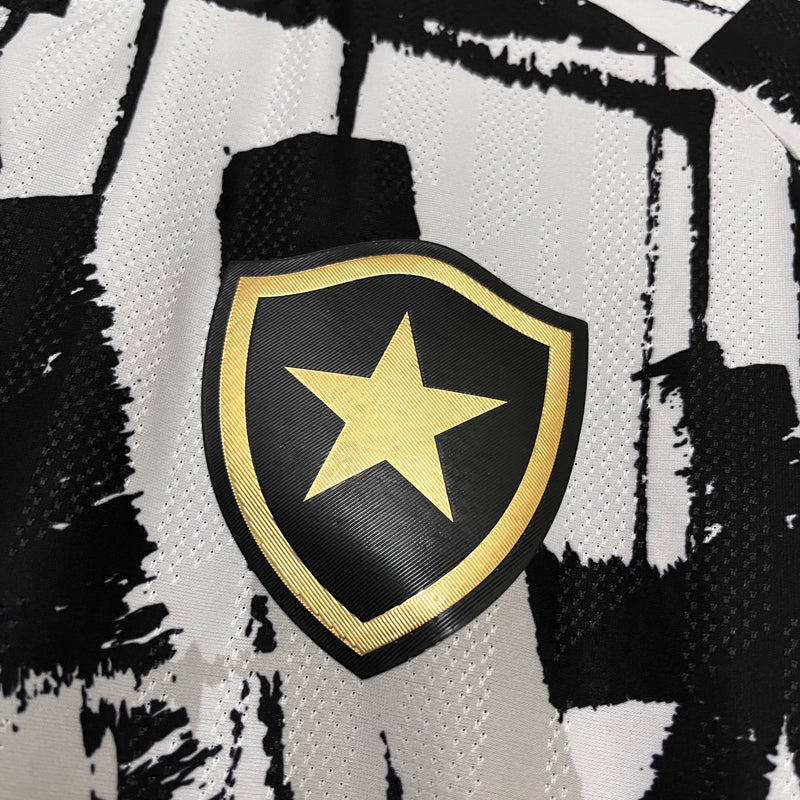Camisa Botafogo Fourth 25/26 s/n° Torcedor Reebok Masculina - Branca e Preta (Cópia)