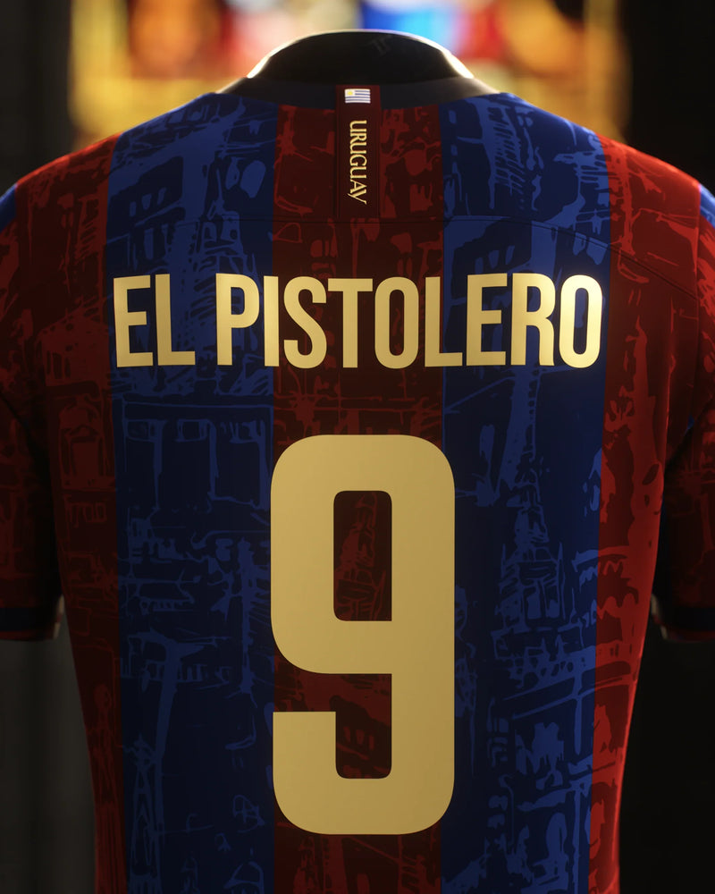 PRÉ-VENDA Camisa Barcelona Edição "El Pistolero 9"