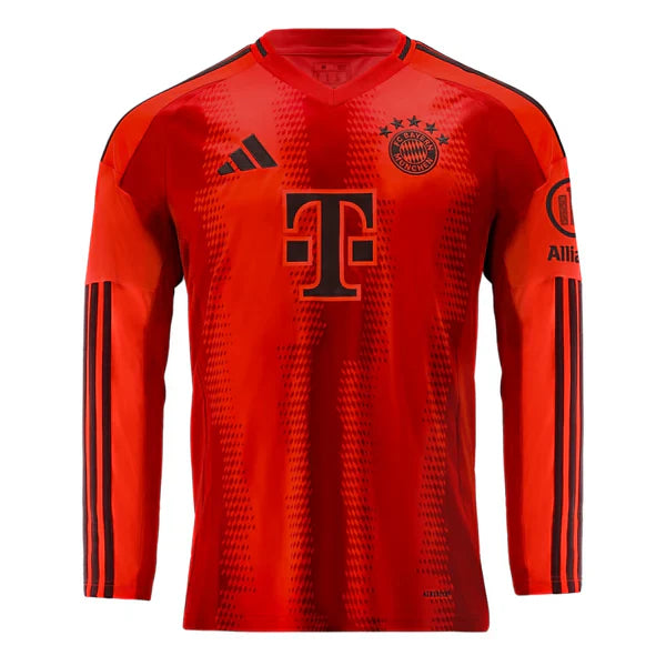 Camisa Bayern de Munique 24/25 Home - manga longa - adidas - vermelha