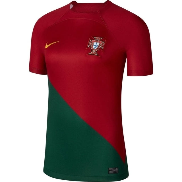 Camisa Feminina Portugal 22/23 Nike - Vinho e Verde