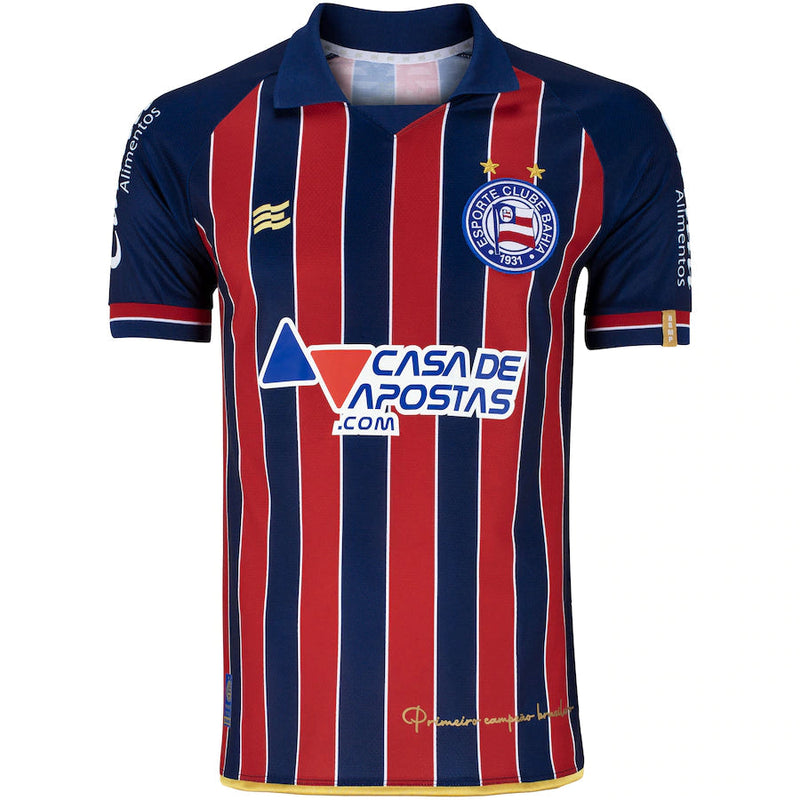 Camisa Bahia II 22/23 Esquadrão - Azul e Vermelho