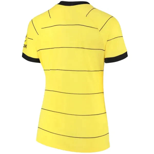 Camisa Chelsea Away 21/22 s/n° Torcedor Feminina - Amarela