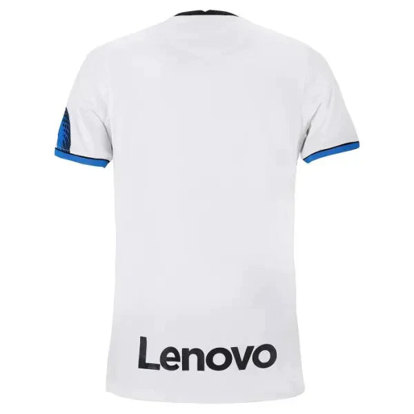 Camisa Inter de Milão Cobra Away 21/22 s/n° Torcedor Feminina - Branca e Azul