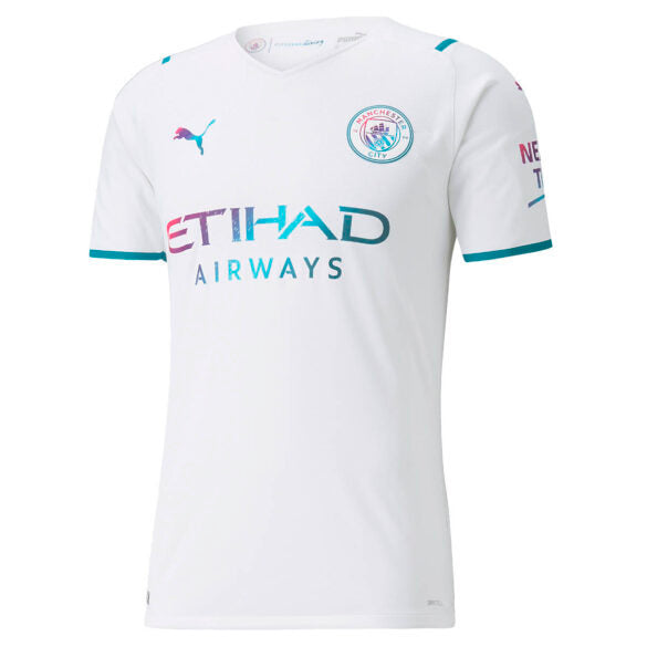 Camisa Manchester City II 21/22 Puma - Branco