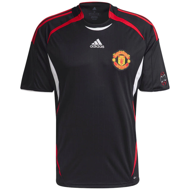 Camisa Manchester United Teamgeist 21/22 Adidas - Preto