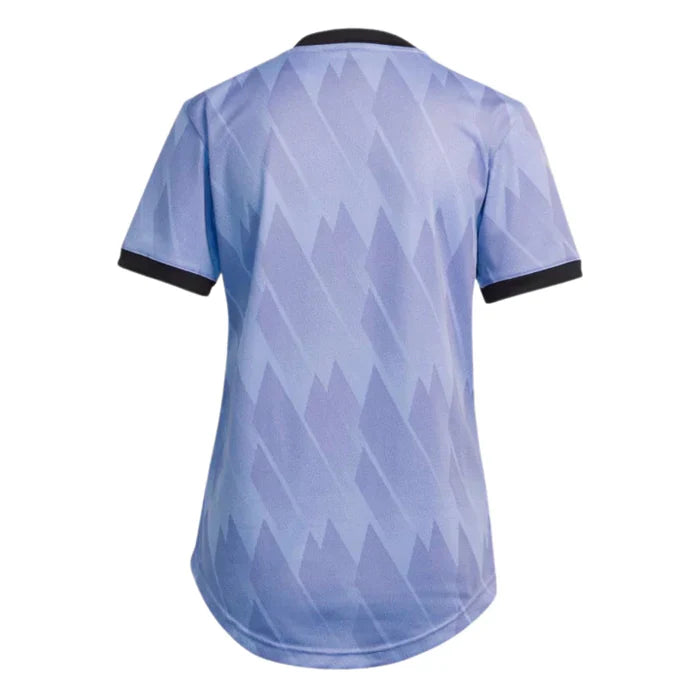 Camisa Real Madrid Away 22/23 s/n° Torcedor Adidas Feminina - Roxa