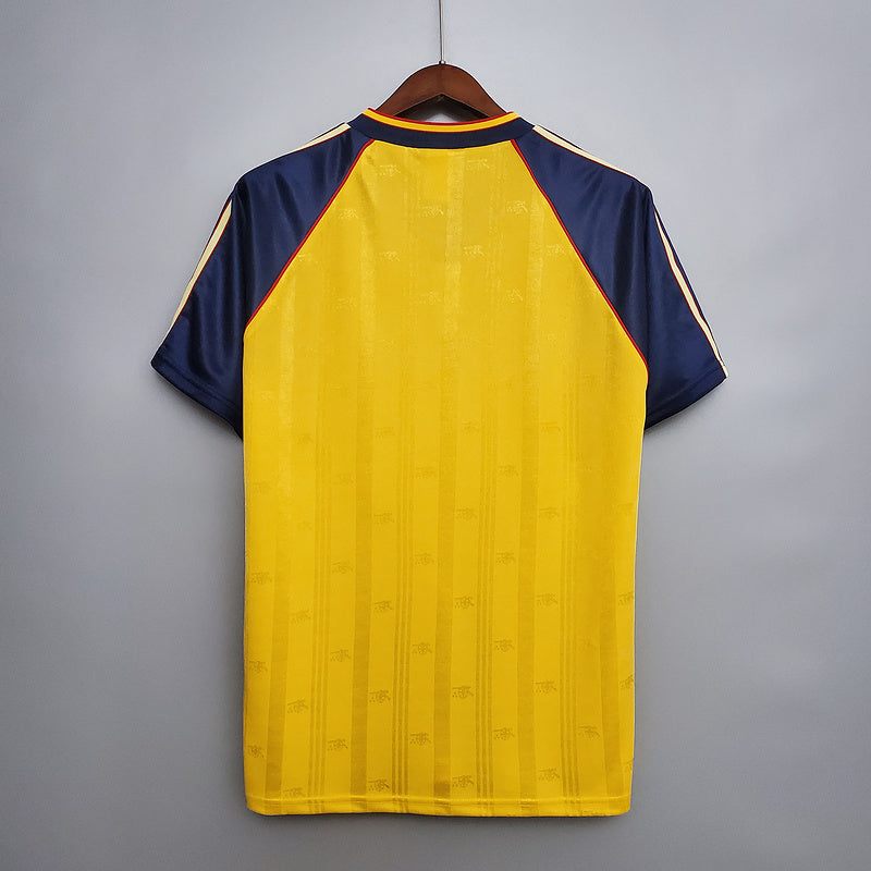 Camisa Arsenal Retrô 1988/1989 Amarela - Adidas