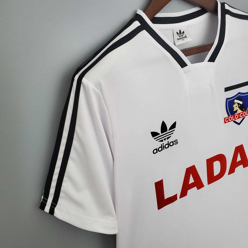 Camisa Colo-Colo Retrô 1991 Branca - Adidas