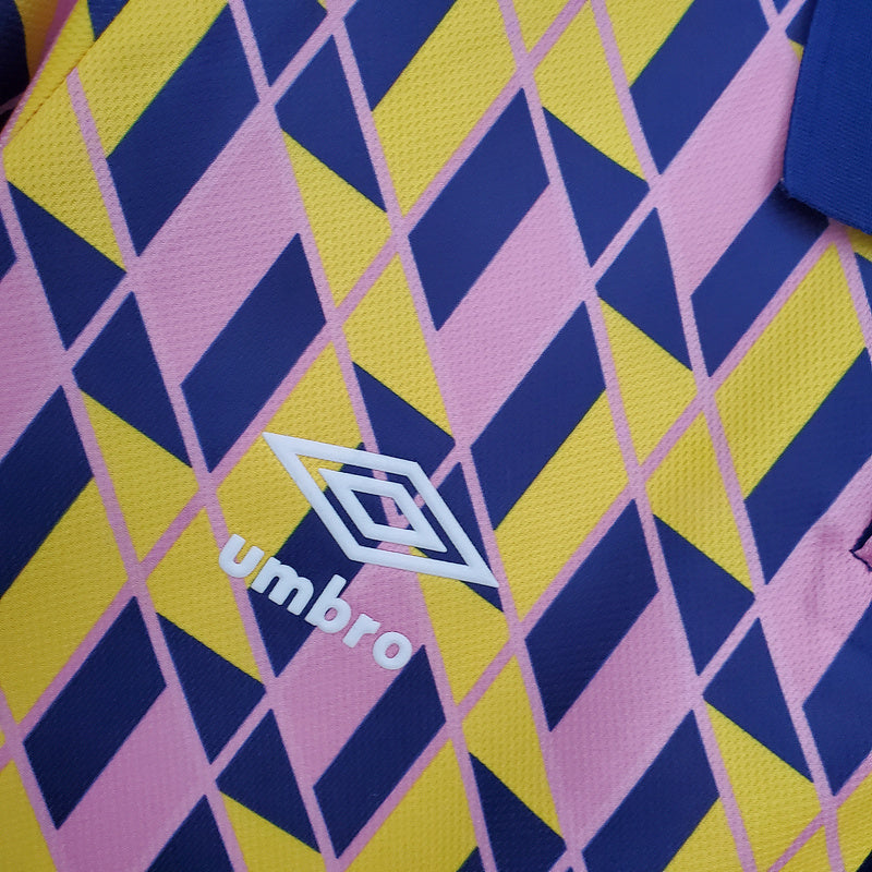 Camisa Escócia Retrô 1988/1989 Amarela - Umbro