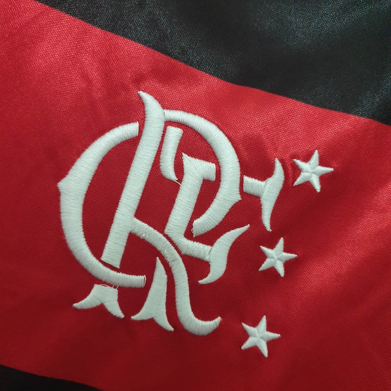 Camisa Flamengo Retrô 1990 Vermelha e Preta - Adidas