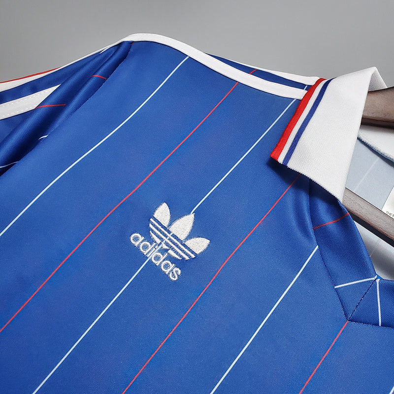 Camisa França Retrô 1982 Azul - Adidas