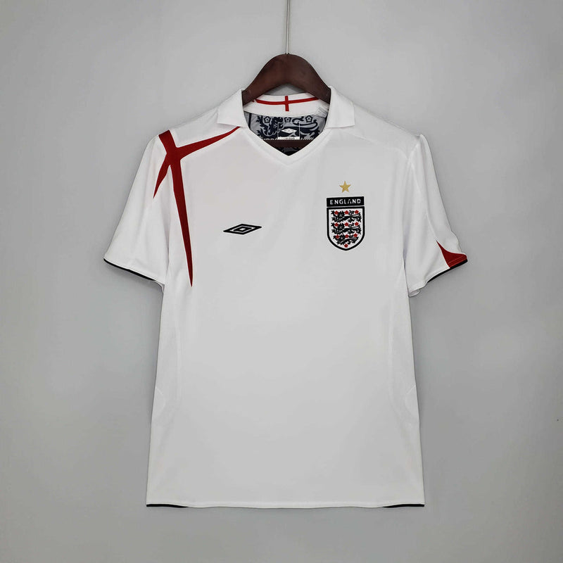 Camisa Inglaterra Retrô 2006 Branca - Umbro