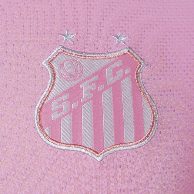 Camisa Santos Outubro Rosa 21/22 Umbro - Rosa