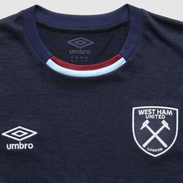 Camisa West Ham United III 21/22 Umbro - Azul