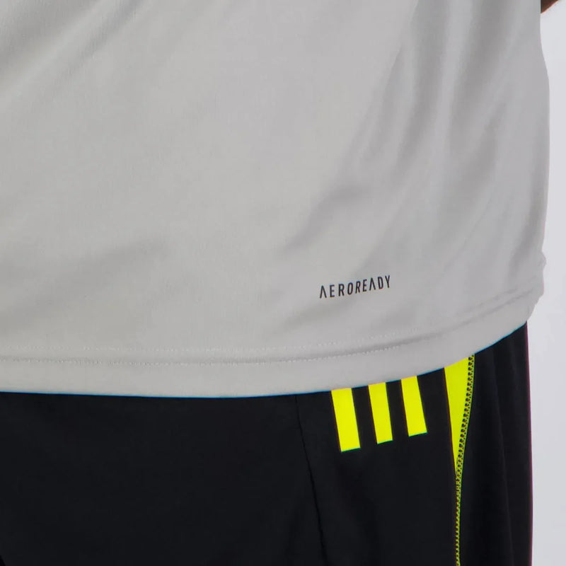 Camisa Flamengo Treino 24/25 Torcedor Adidas Masculina - Cinza