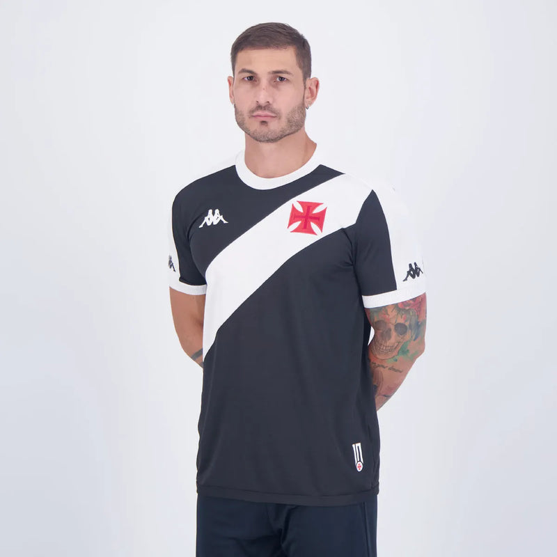 Camisa do Vasco da Gama Home 24/25 s/n Torcedor Masculino - Preta