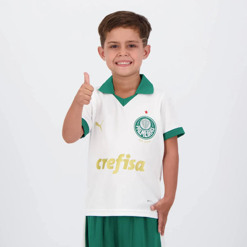 conjunto-infantil-palmeiras-away-2024-2025-torcedor-puma-infantil-branca