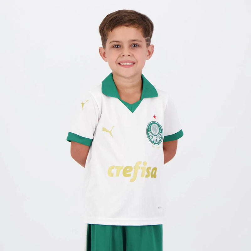 conjunto-infantil-palmeiras-away-2024-2025-torcedor-puma-infantil-branca