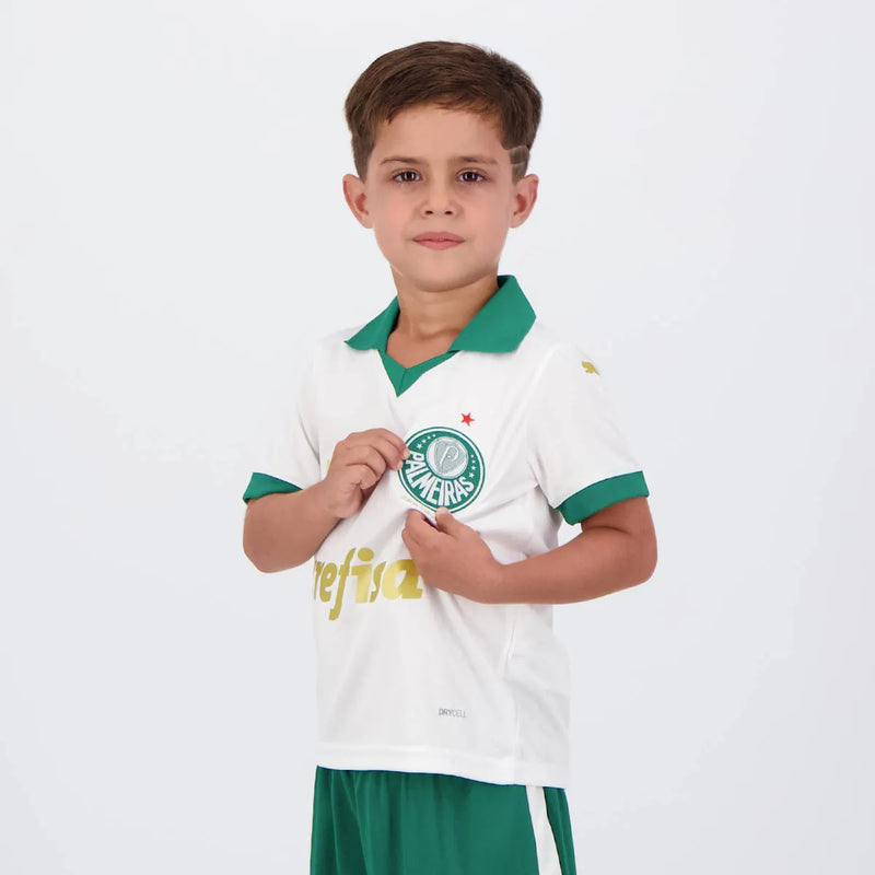 conjunto-infantil-palmeiras-away-2024-2025-torcedor-puma-infantil-branca
