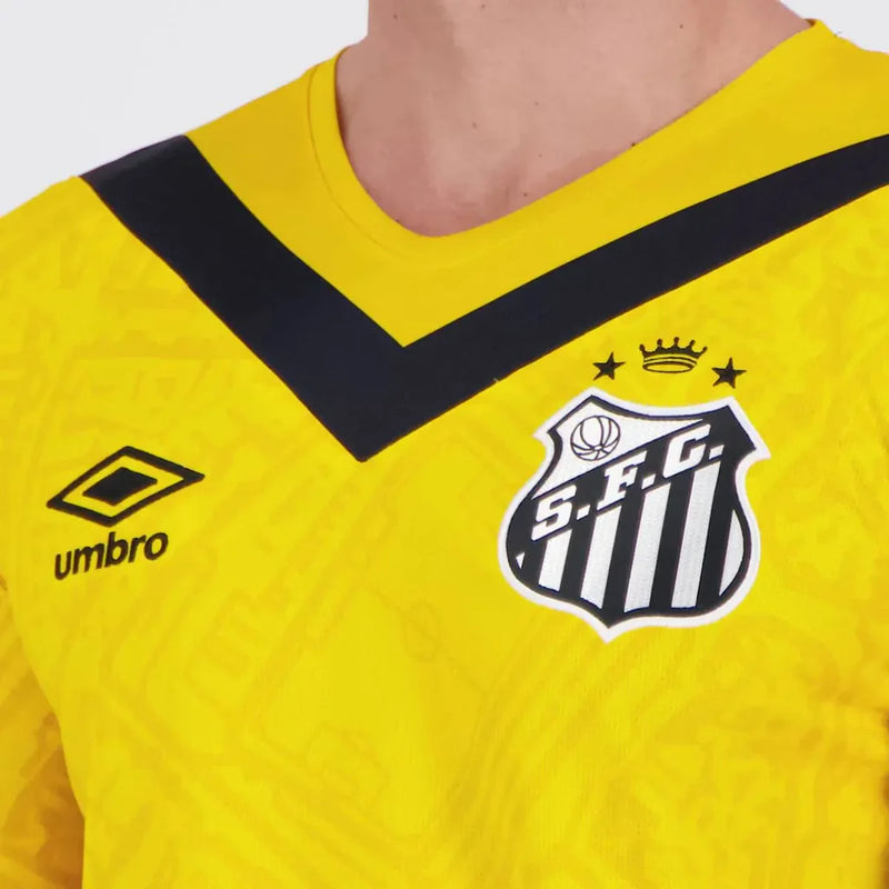 Camisa Santos Third 24/25 Torcedor Umbro - Amarela