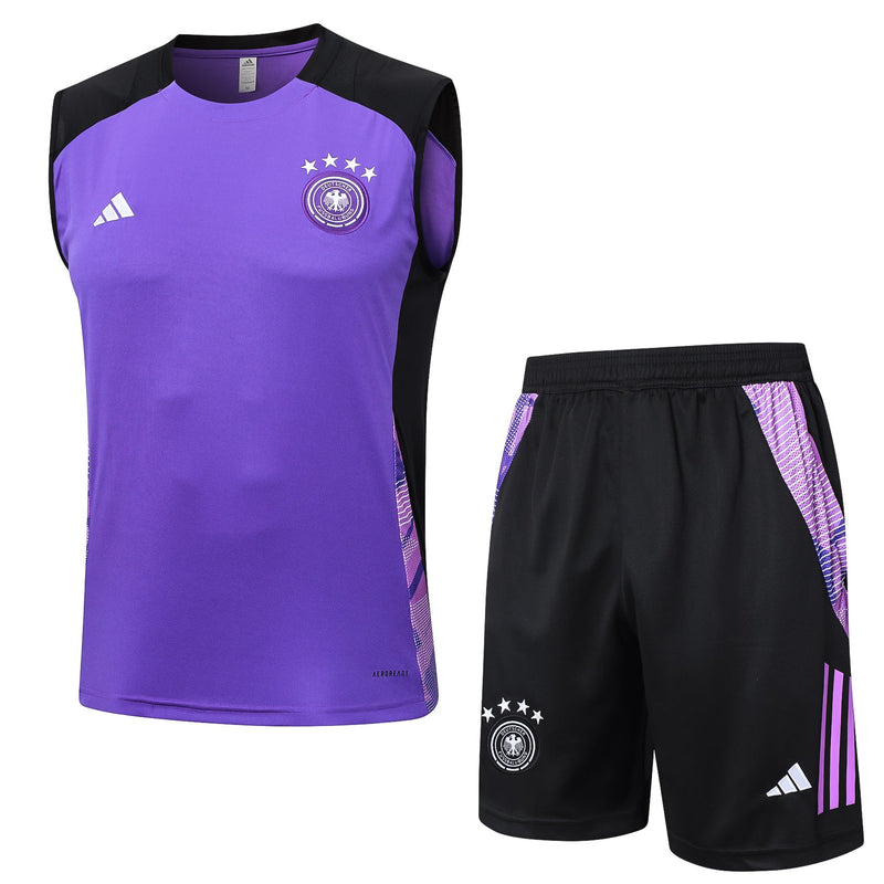 Conjunto Regata Alemanha 2024/25 - Lilás e Preta