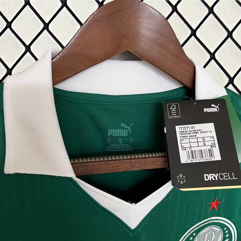 Camisa do Palmeiras Home 24/25 s/n° Torcedor Puma Masculina - Verde