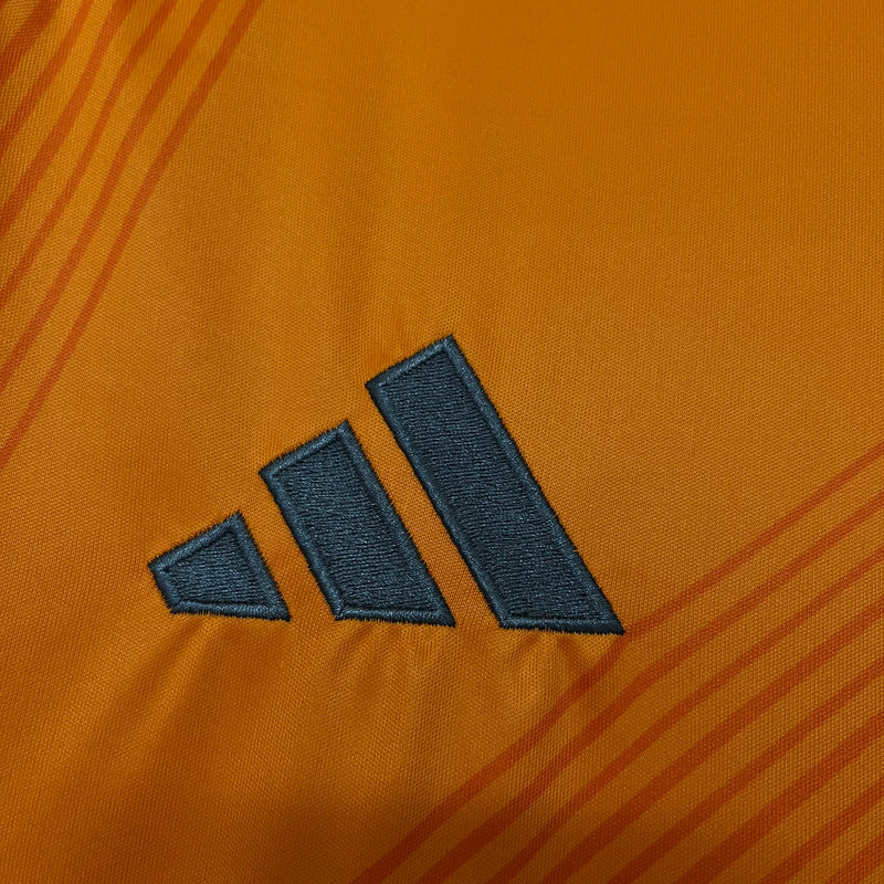 Camisa Real Madrid Away 24/25 s/n° Torcedor Adidas Masculino - Laranja