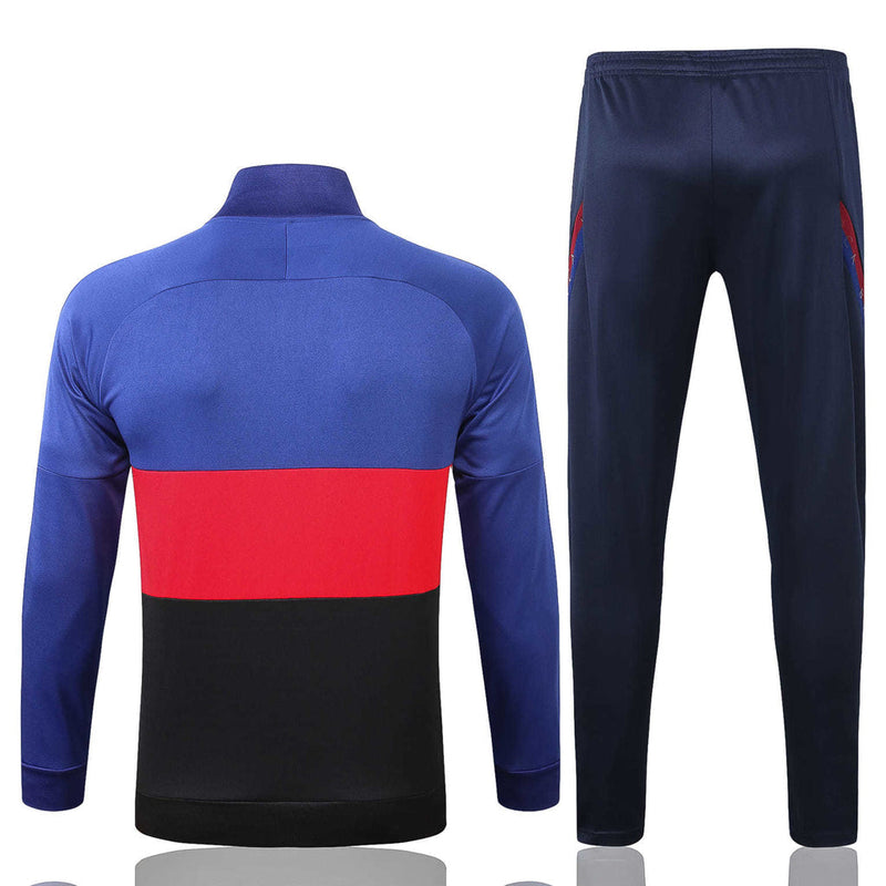 Conjunto Barcelona 21/22 Azul, Vermelho e Preto - Nike - Com Fecho