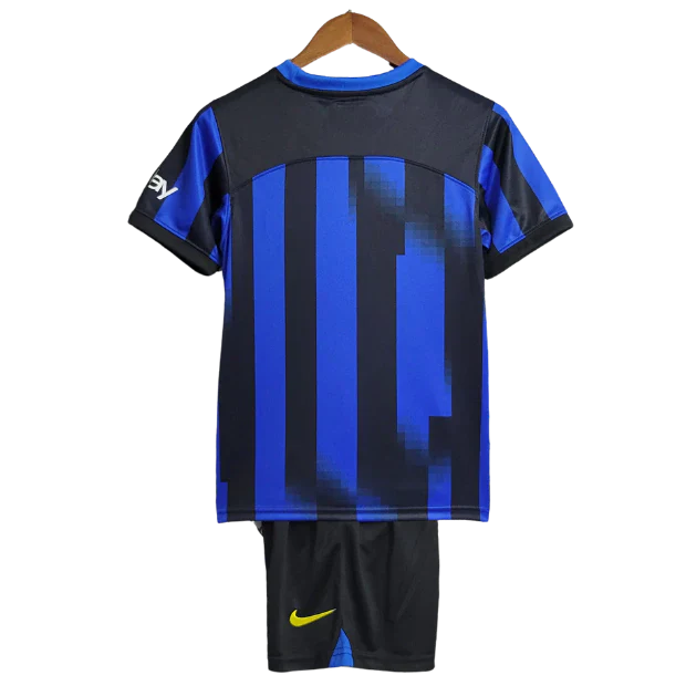 Conjunto Infantil Inter de Milão Home 23/24 - Azul e Preto