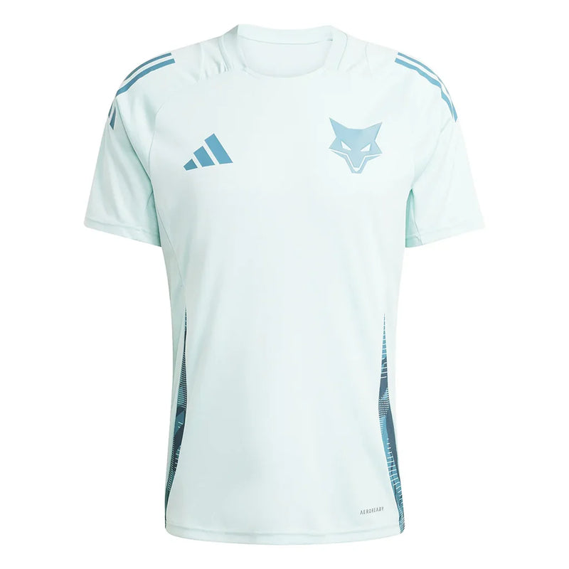 Camisa Cruzeiro Treino 25/26 Torcedor Adidas Masculina - Azul Turquesa