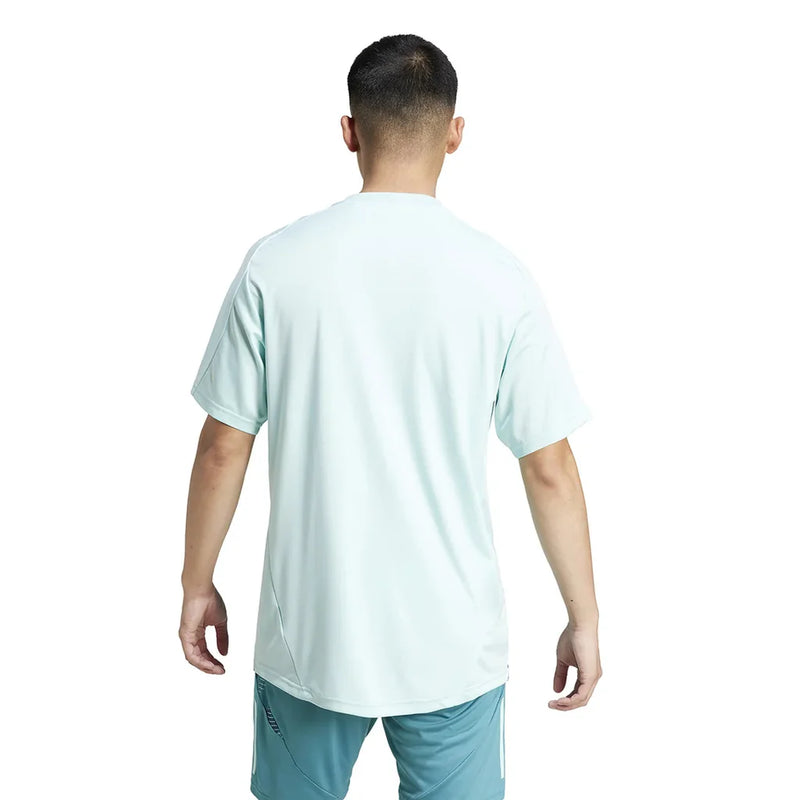 Camisa Cruzeiro Treino 25/26 Torcedor Adidas Masculina - Azul Turquesa