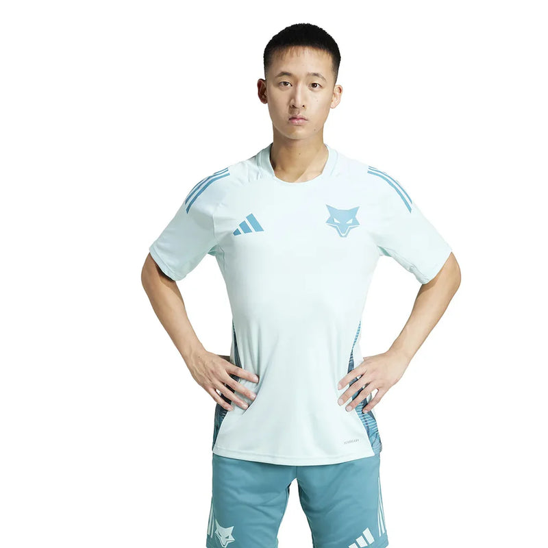Camisa Cruzeiro Treino 25/26 Torcedor Adidas Masculina - Azul Turquesa