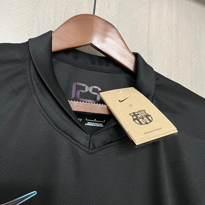 Camisa Barcelona Away 24/25 s/n° Torcedor Masculino - Preto