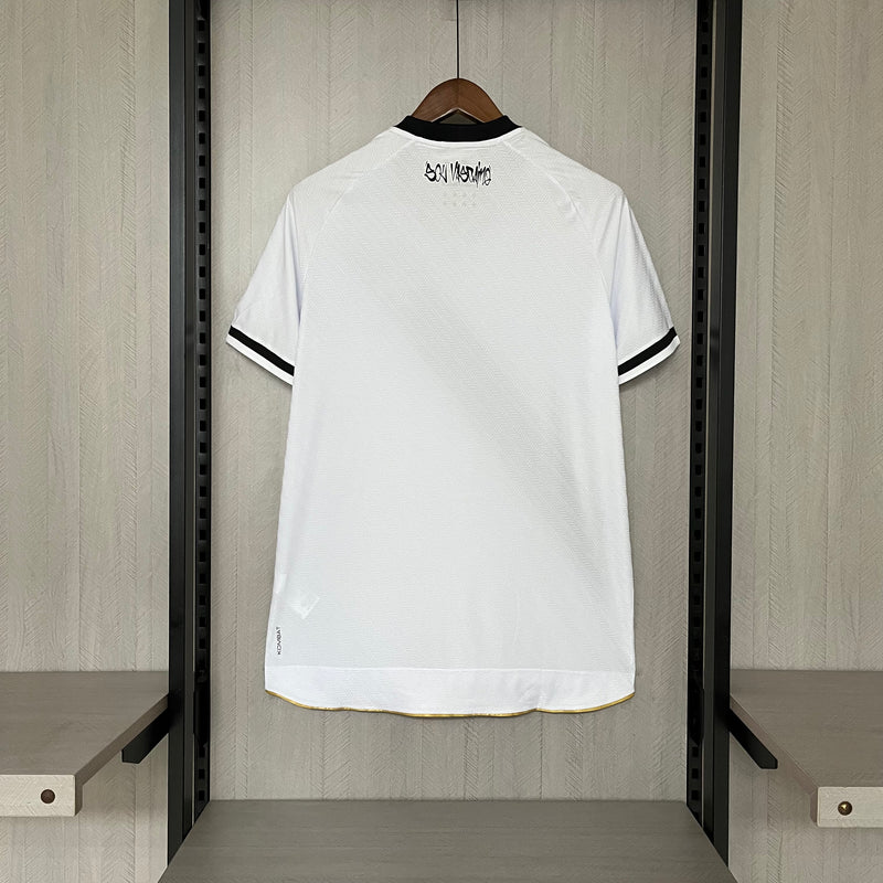 Camisa Vasco Home 25/26 s/n° Torcedor Kappa Masculina - Branca