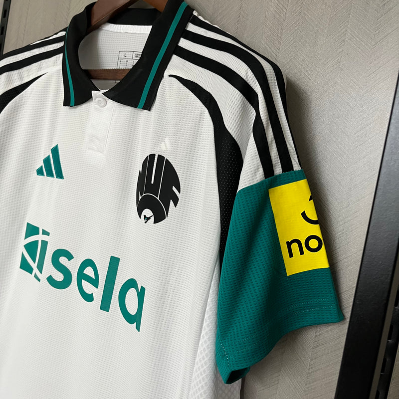 Camisa Newcastle Third 24/25 s/n Torcedor Adidas Masculino - Branca e Azul