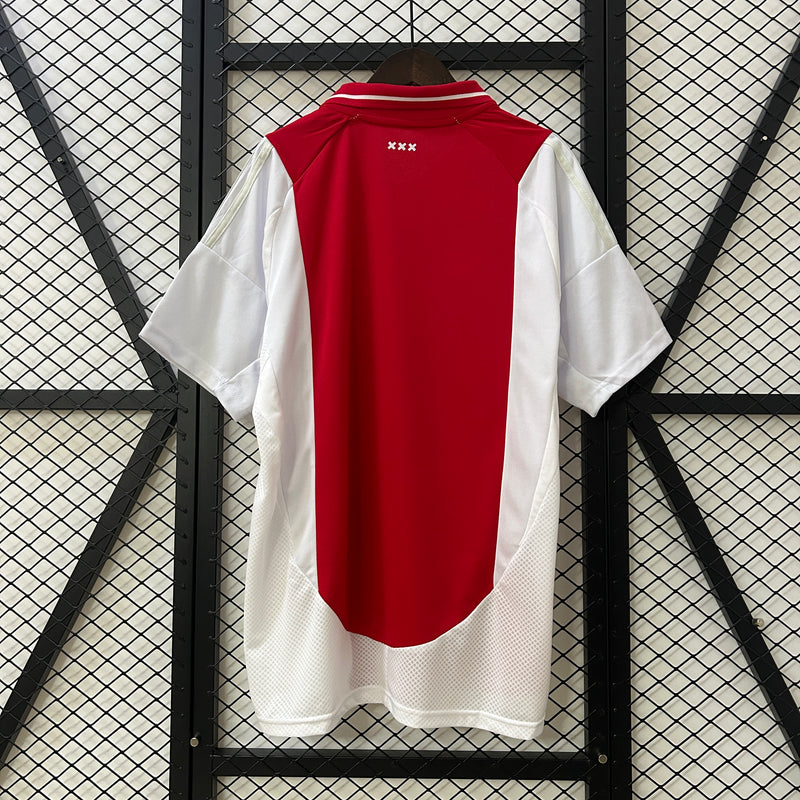 Camisa Ajax Home 24/25 Torcedor Adidas Masculina - Branca