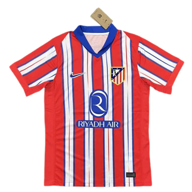 Camisa Atlético de Madrid Home 24/25 - Torcedor Nike Masculino - Branco e Vermelho