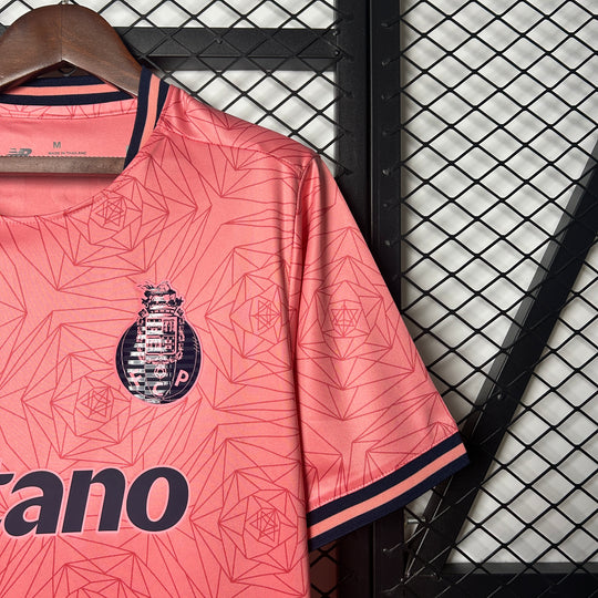 Camisa Porto Away 25/26 Torcedor New Balance Masculina - Rosa