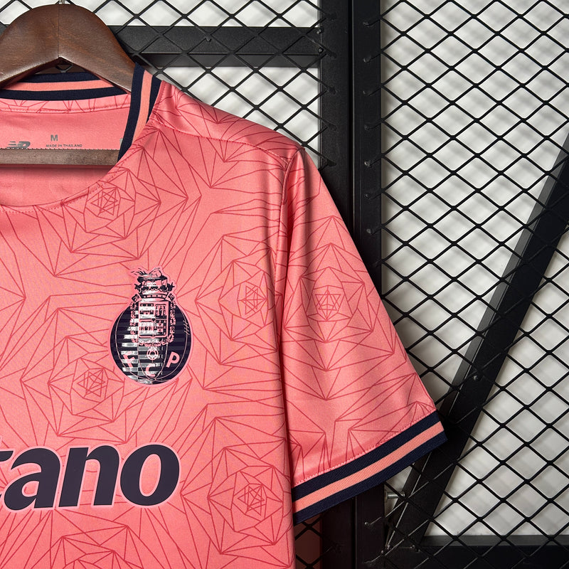 Camisa Porto Away 25/26 Torcedor New Balance Masculina - Rosa
