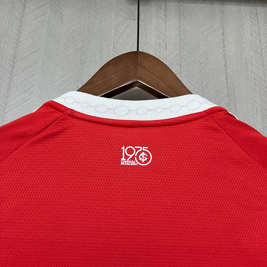 Camisa Internacional Home 25/26 Torcedor Adidas Feminina - Vermelha