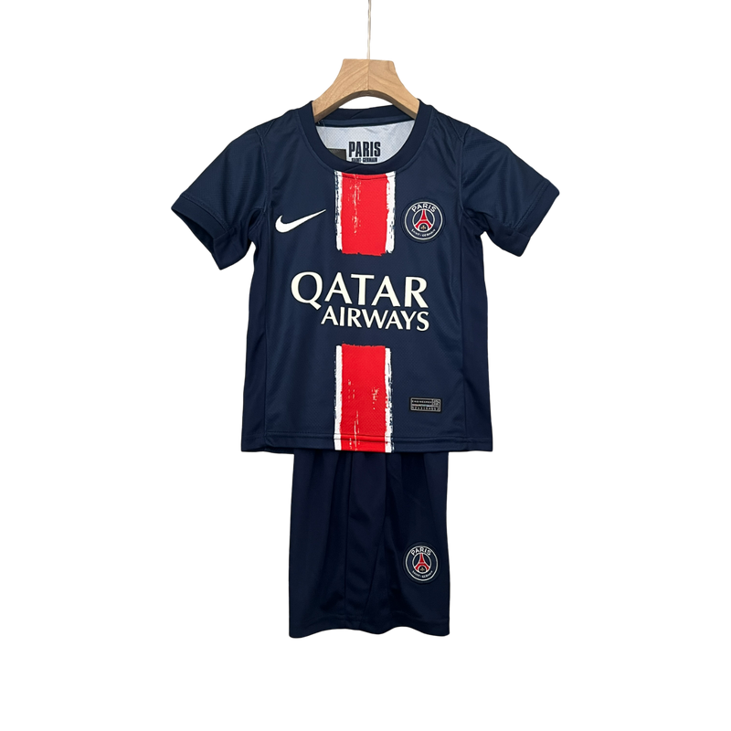Conjunto Infantil PSG Home 24/25 Nike - Azul