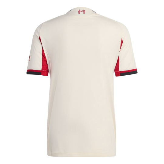Camisa Liverpool Away 25/26 Jogador Adidas Masculina - Bege