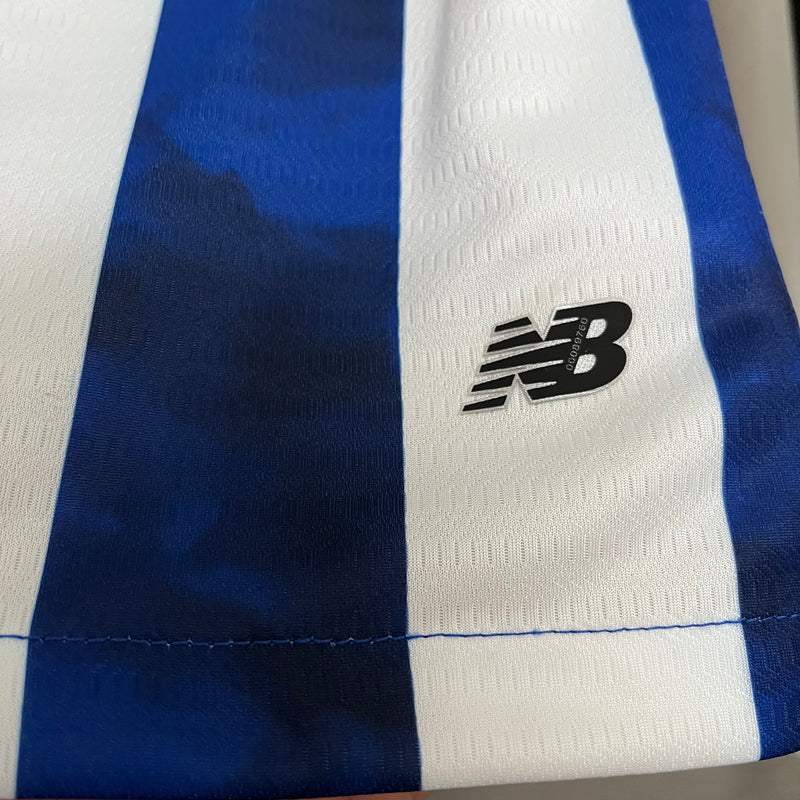Camisa Porto Home 24/25 Torcedor New Balance Masculina - Azul