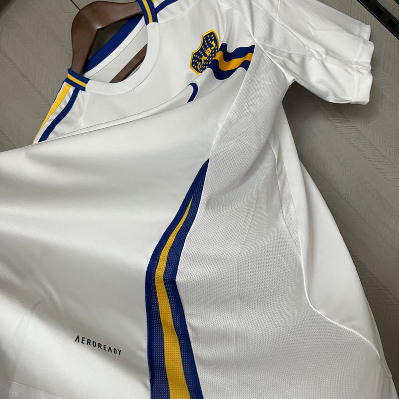 Camisa Boca Juniors Away 24/25 Torcedor Adidas Masculina - Branca