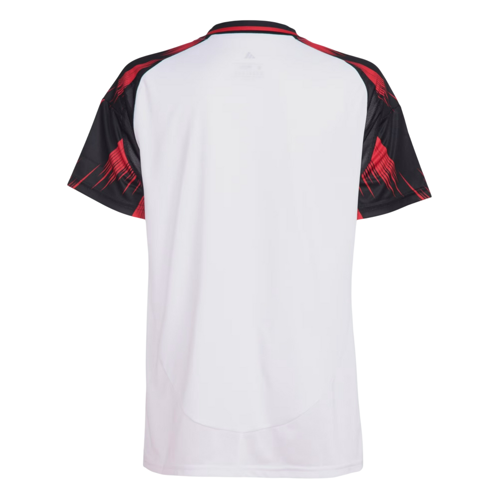 Camisa Flamengo Away 25/26 s/n° Torcedor Adidas Feminina - Branca