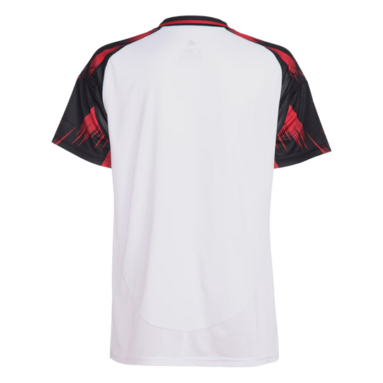 Camisa Flamengo Away 25/26 s/n° Torcedor Adidas Feminina - Branca