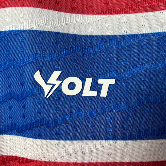Camisa Fortaleza 25/26 Torcedor Volt Masculina - Vermelha e Azul
