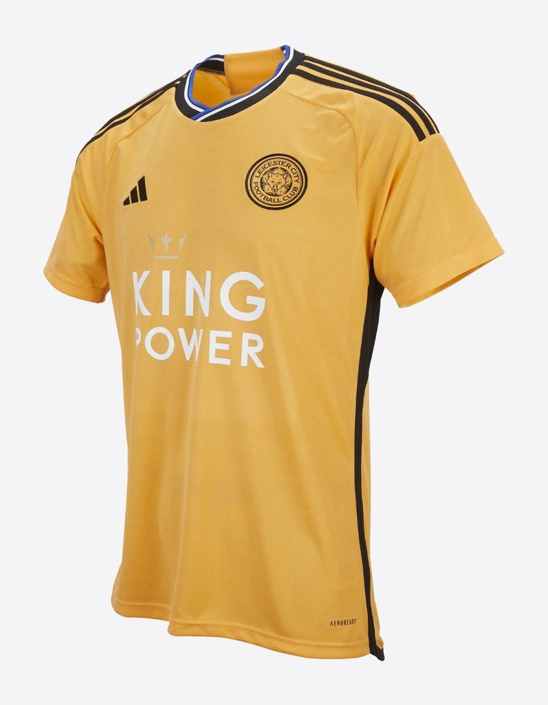 Camisa Leicester City Third 23/24 s/n° Torcedor Adidas Masculina - Amarela