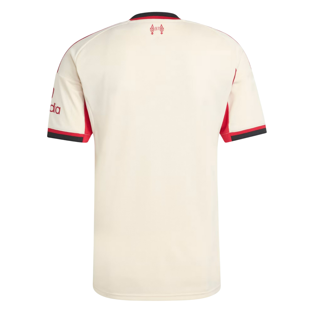 Camisa Liverpool Away 25/26 Torcedor Adidas Masculina - Bege