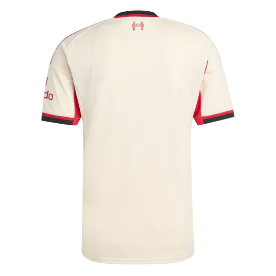 Camisa Liverpool Away 25/26 Torcedor Adidas Masculina - Bege